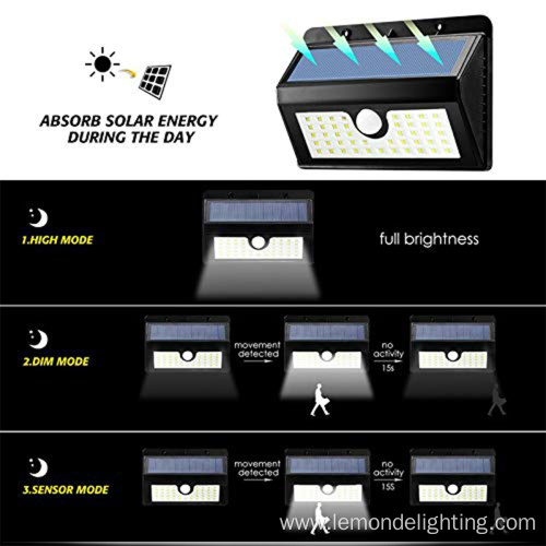 45 LED Solar Wireless Waterproof Motion Sensor Light